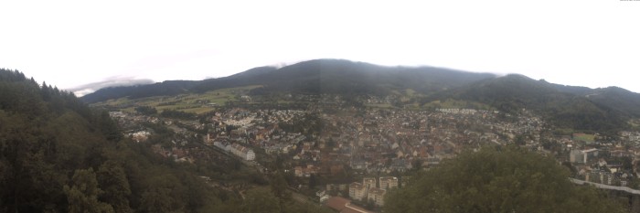 Aktuelle Bilder von Waldkirch mit Blick das Elztal hinauf