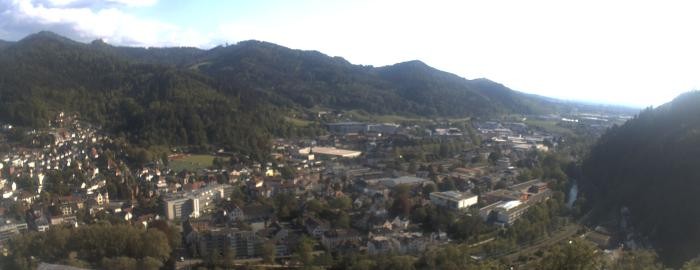 Aktuelle Bilder von Waldkirch mit Blick in Richtung Freiburg
