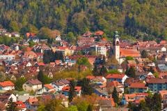 Ansicht der Ortschaft Kollnau