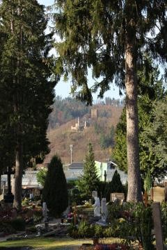 Ansicht des Waldkircher Friedhofs
