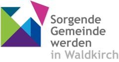 Logo der Sorgengemeinde Waldkirch: ein buntes Quadrat, das in verschiedene Puzzleteile eingeteilt ist.