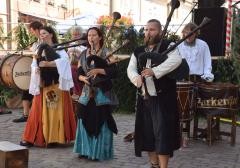 Musikgruppe beim historischen Marktplatzfest