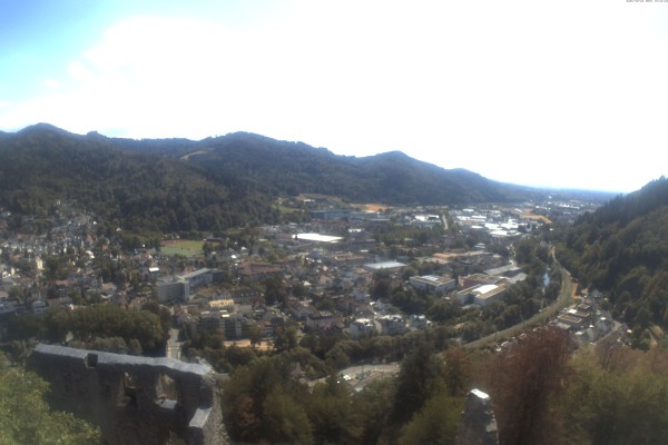 Aktuelle Bilder der Webcam mit Blick in Richtung Freiburg