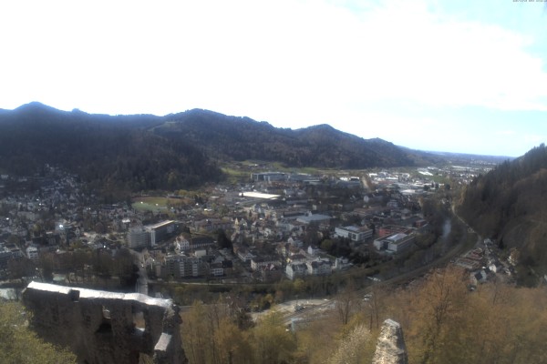 Aktuelle Bilder der Webcam mit Blick in Richtung Freiburg