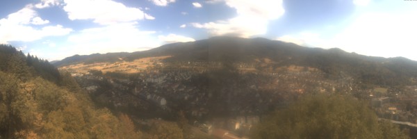 Aktuelle Bilder der Webcam mit Blick in Richtung des Elztals hinauf