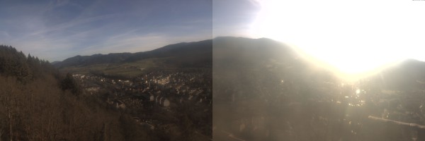 Aktuelle Bilder der Webcam mit Blick in Richtung des Elztals hinauf