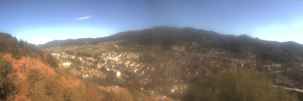 Aktuelle Bilder der Webcam mit Blick in Richtung des Elztals hinauf