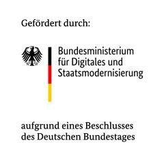 Logo des Bundesministerium für Digitales und Staatsmodernisierung