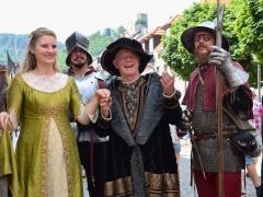 Darsteller Erzherzog und Stadtwache